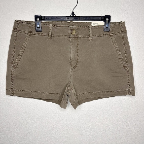 NWT American Eagle Outfitters Super Stretch 3.25" Shortie - Green Size 14 $34.95 - Picture 1 of 6